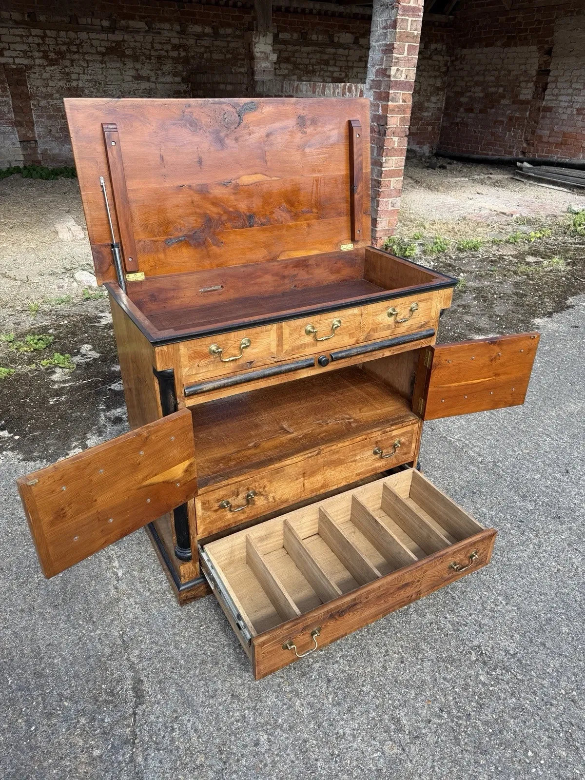 Vintage Unique Chest Of Drawers Sideboard By John Nethercott