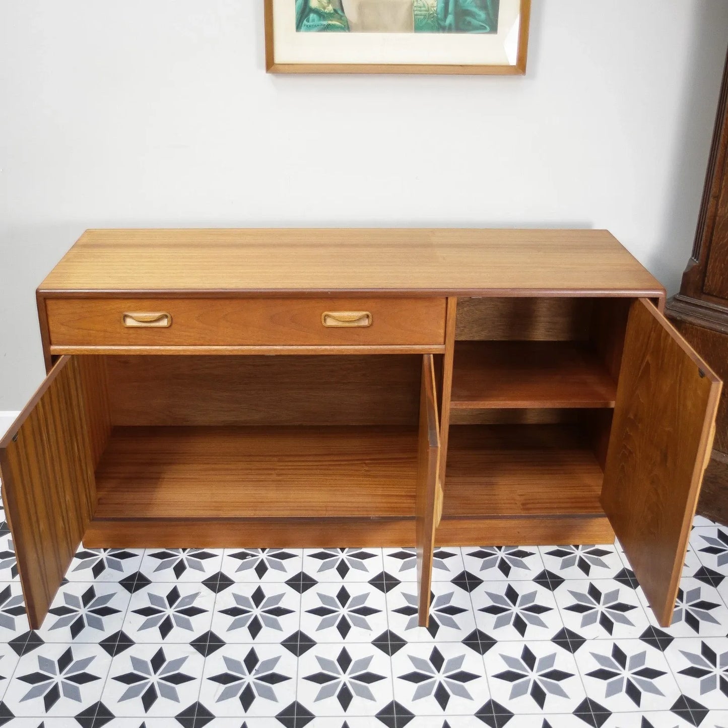 G Plan Fresco Sideboard Mid Century Retro in Teak - Free Delivery UK Exceptions