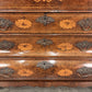 Dutch Marquetry Inlaid Walnut Art Deco Bureau