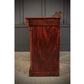 Flame Mahogany Vintage Pedestal Sideboard