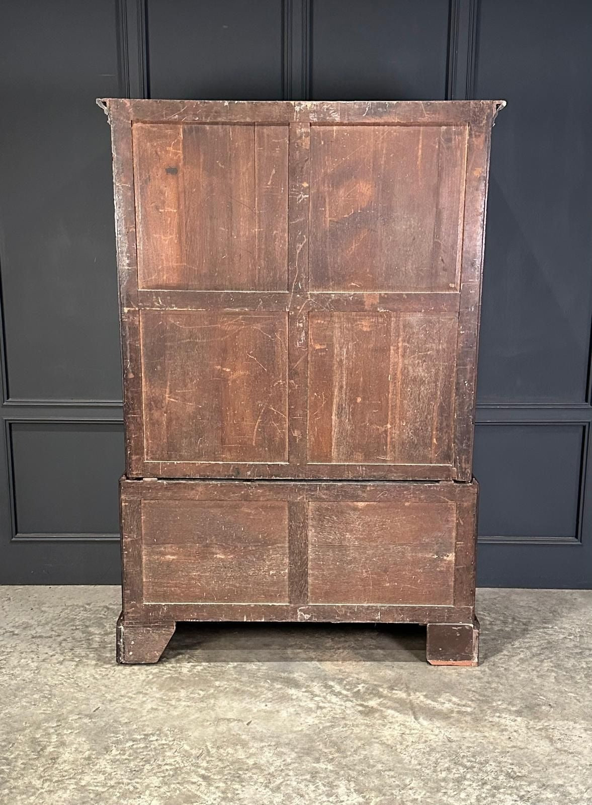 Georgian Mahogany Vintage Gentlemans Wardrobe