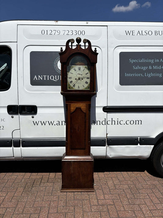 Georgian 8 Day Longcase Clock, Case Signed Henry Blow, Lincoln.