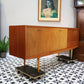 Wrighton Teak Sideboard with Drinks Cabinet Mid Century Retro 1960s