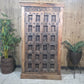 Vintage Rustic Wooden Free Standing Cupboard Drinks Cabinet