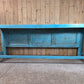 Blue Vintage Solid Wooden Carved Hallway Console Table