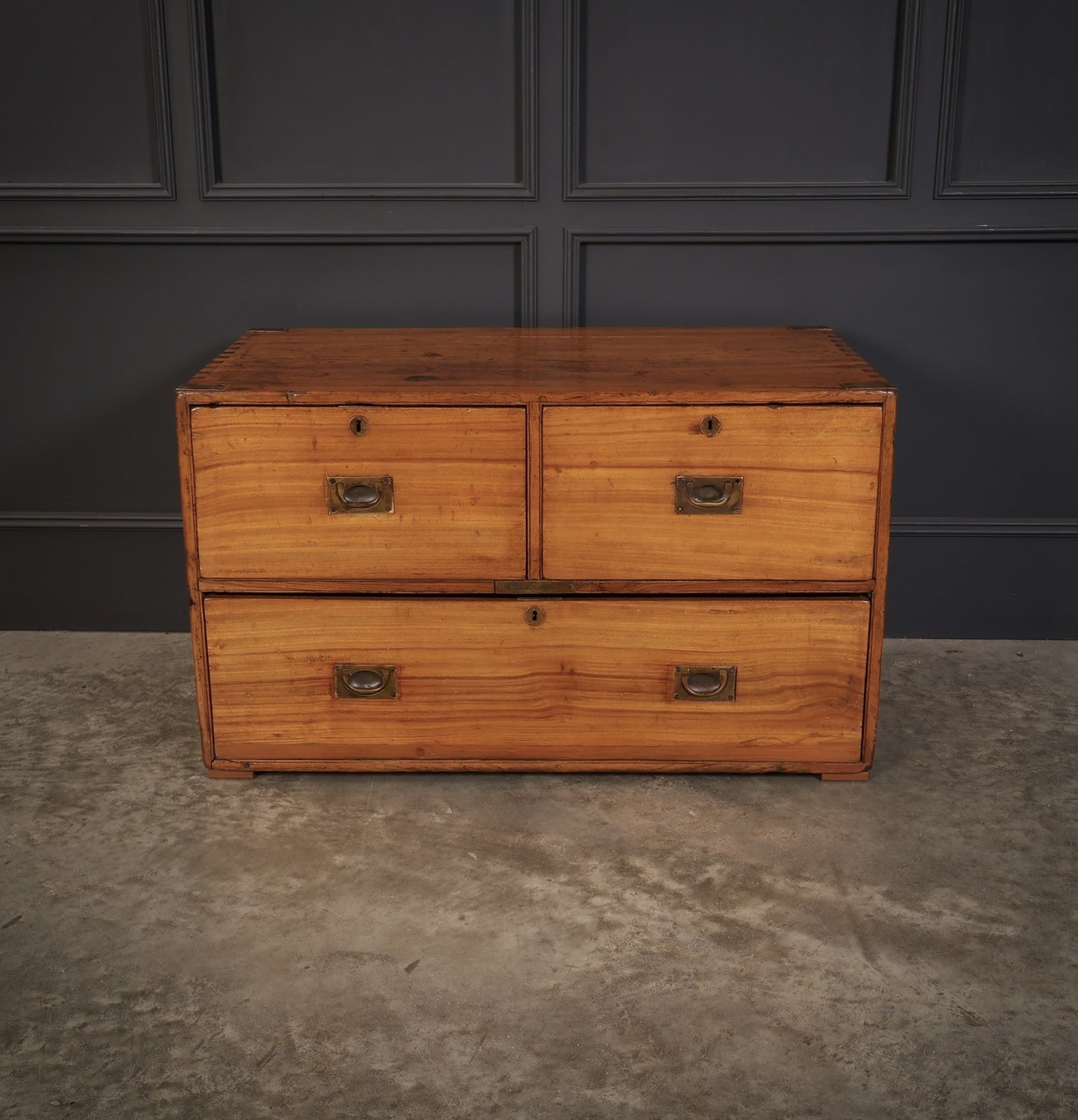 Camphor Wood Campaign Vintage Chest Coffee Table