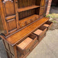 Large Antique Style Solid Oak Hand Made English Country Farmhouse Dresser