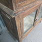 Vintage Glazed Colonial Wooden Kitchen Bathroom Drinks Display Cabinet
