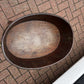 Antique Georgian Mahogany Brass Banded Lift Off Wine Cooler On Stand