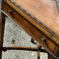 Vintage Victorian Mahogany Games Table , Green Baized Playing Area With Counter Holders