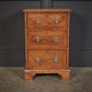 Pair Of Walnut Vintage Bedside Night Stands, 1900s