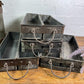 Vintage Metal Candle Herb Planter Pen Desk Cutlery Bread Tray