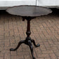 George III Mahogany Birdcage Tilt Top Table, Inthe Manner Of Chippendale.