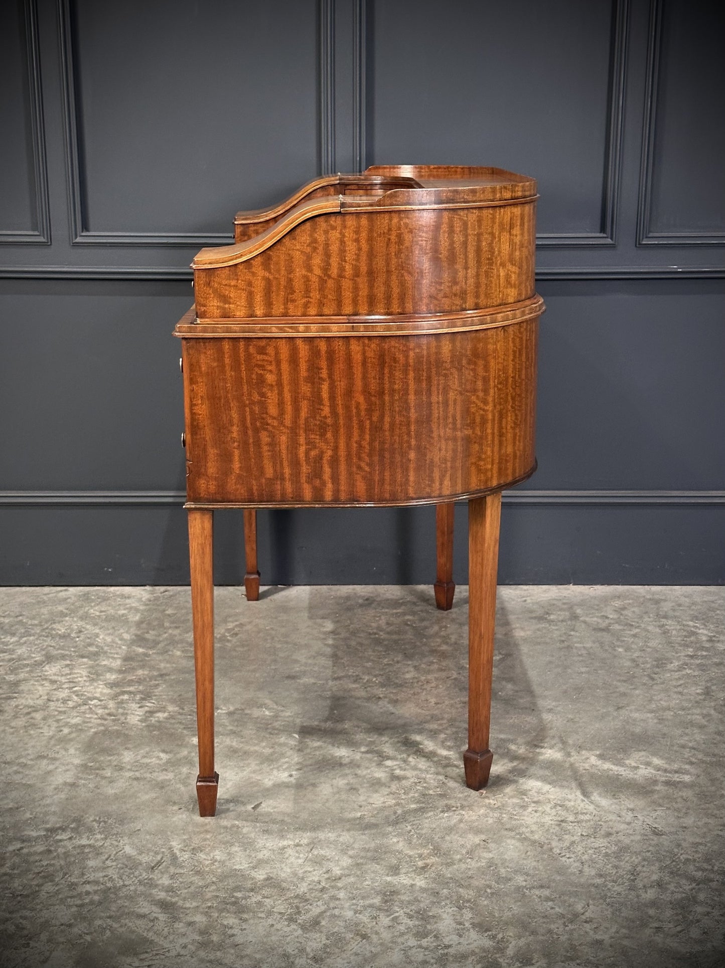 Inlaid Mahogany Carlton House Vintage Desk