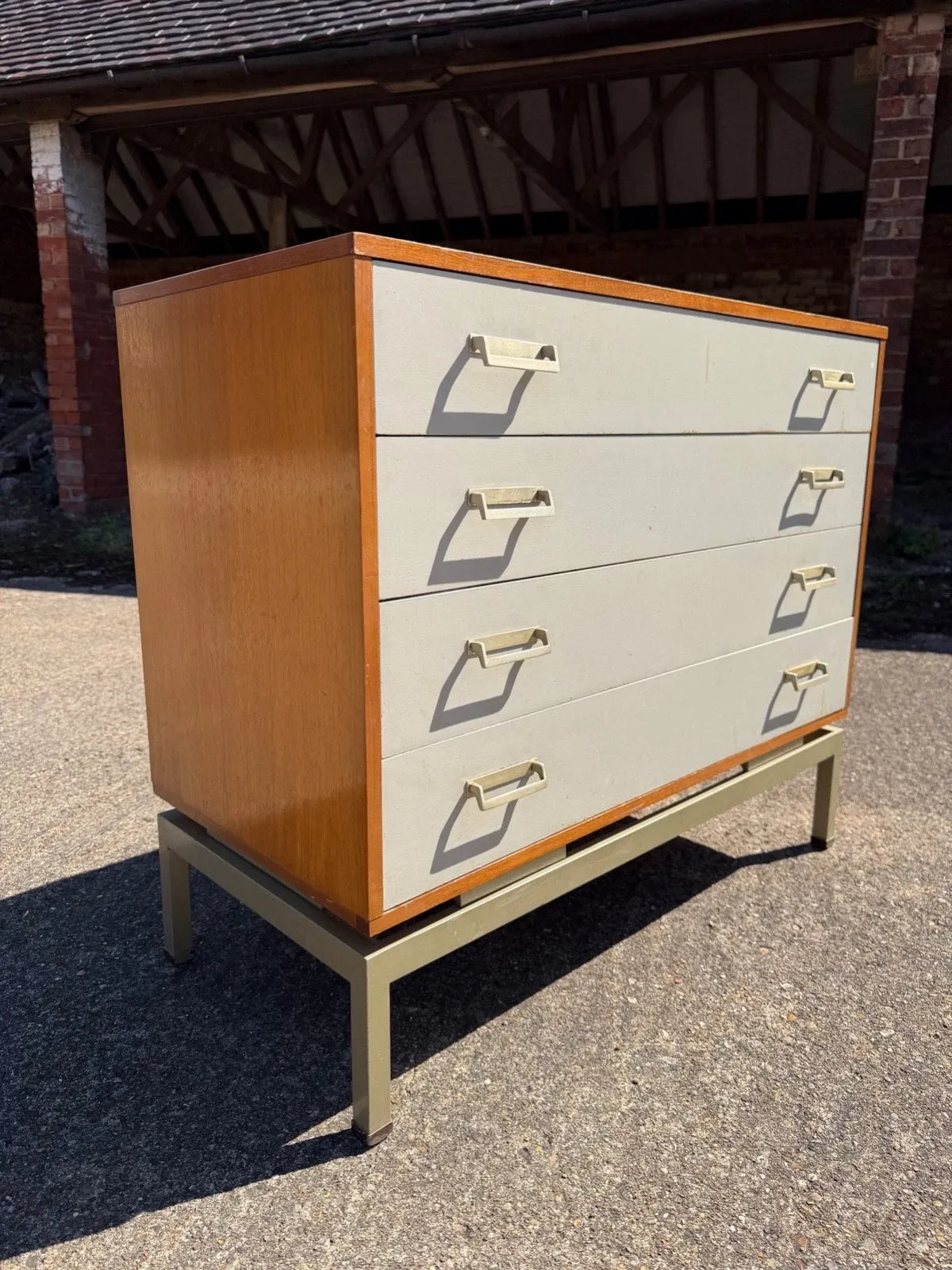 Vintage G Plan Limba E Gomme Mid Century Retro Teak MCM Chest of Drawers