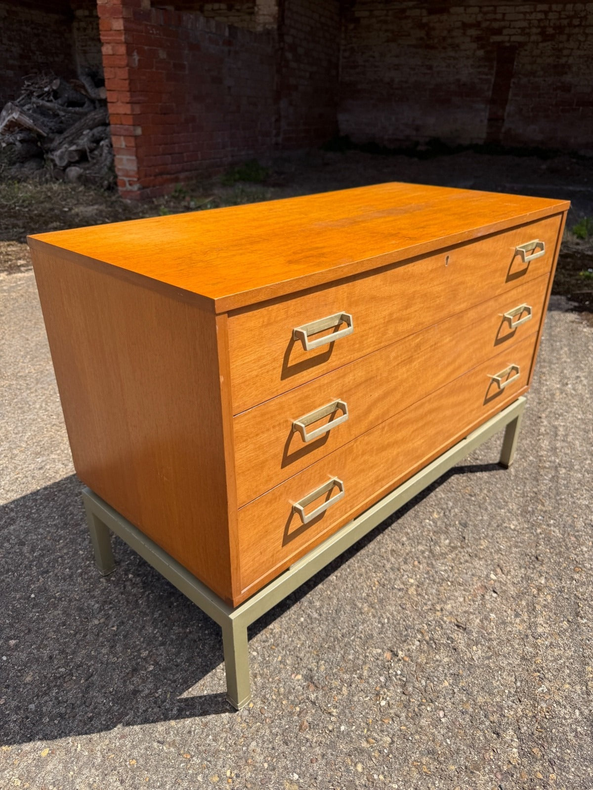 Vintage G Plan Limba E Gomme Mid Century Retro Teak MCM Chest of Drawers