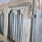 Vintage Pair of Rustic Indian Wooden Iron Doors Garden Gates Room Divider Screen