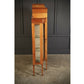 Vintage Edwardian Marquetry Inlaid Mahogany Glazed Display Cabinet