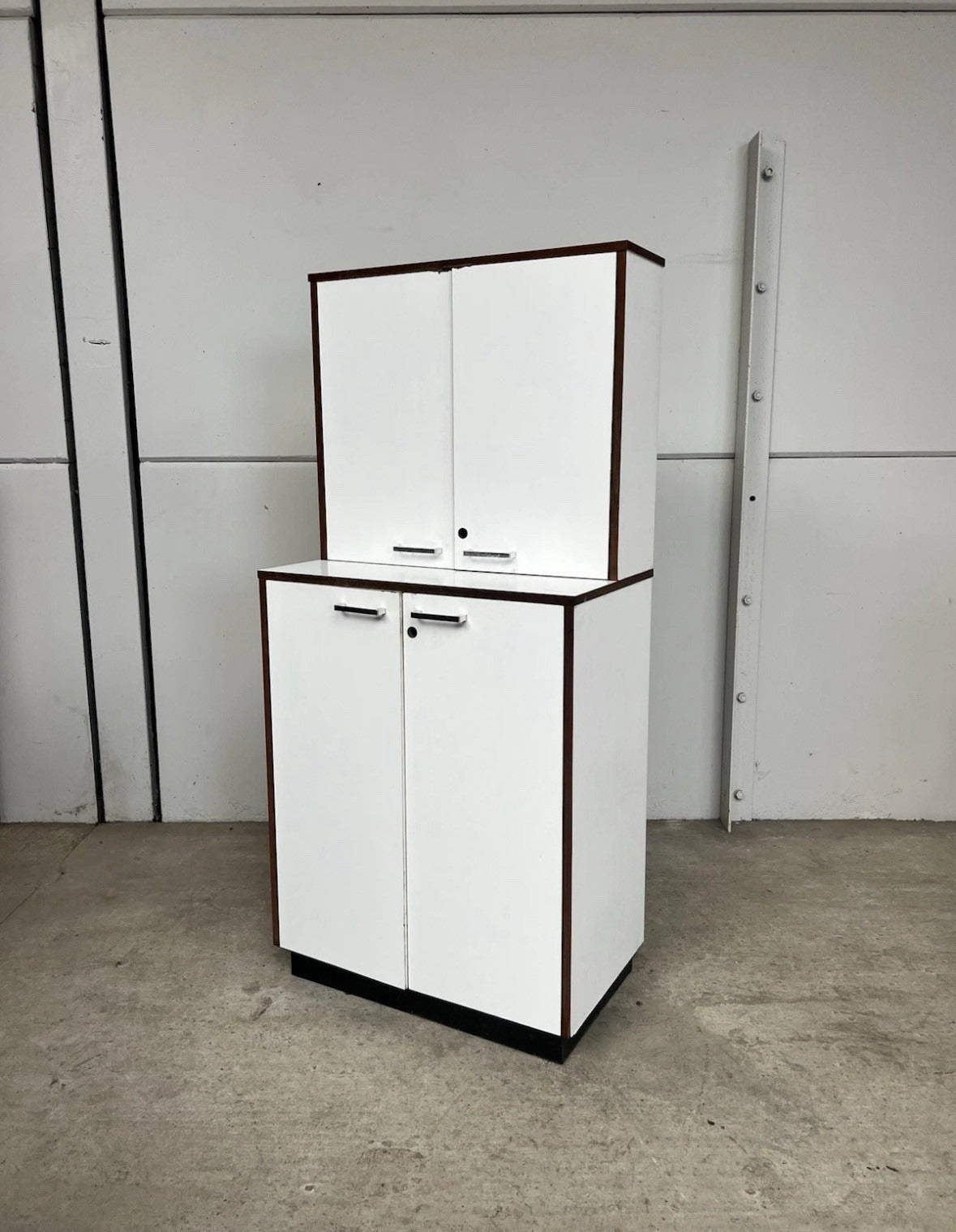Vintage Medical Cabinet Sideboard Wall Unit Retro Bookcase 1083