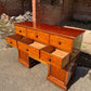 Vintage Mahogany Bank of Drawers Shop Display Kitchen Unit Chest of Drawers
