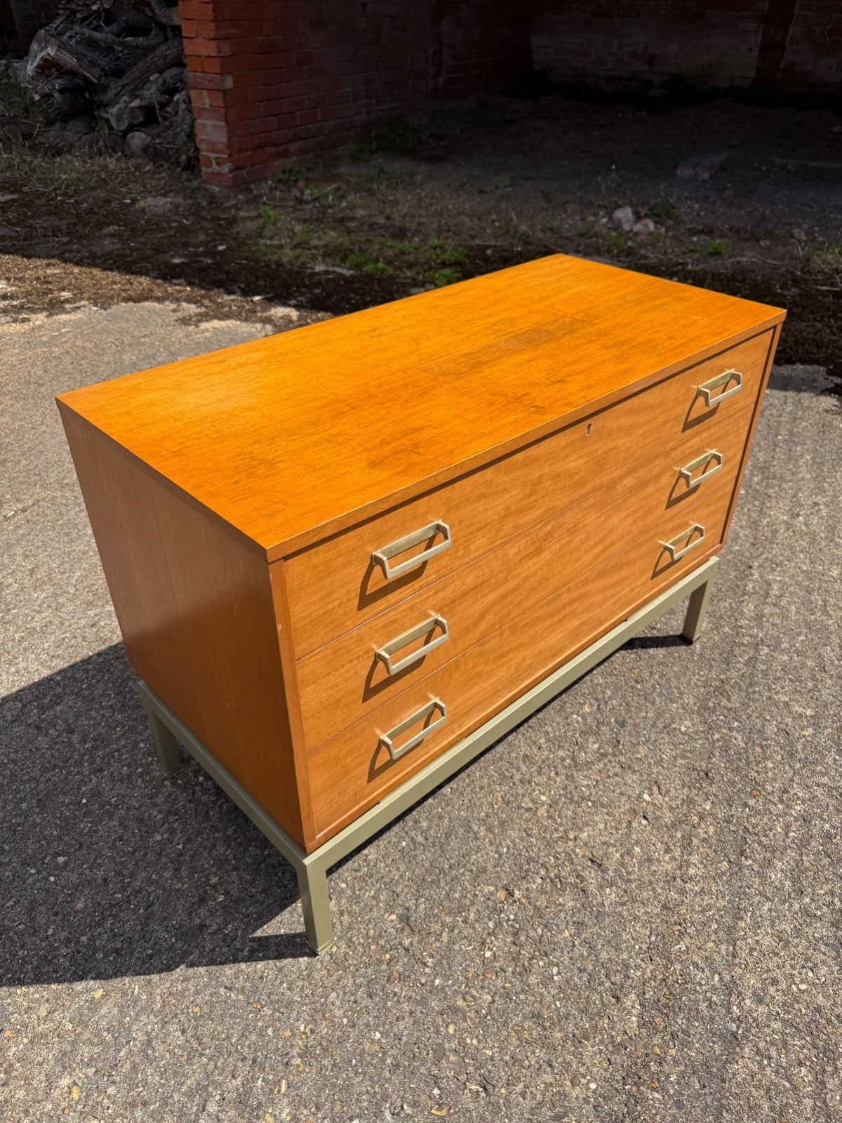 Vintage G Plan Limba E Gomme Mid Century Retro Teak MCM Chest of Drawers