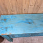 Blue Vintage Solid Wooden Carved Hallway Console Table