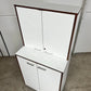 Vintage Medical Cabinet Sideboard Wall Unit Retro Bookcase 1083