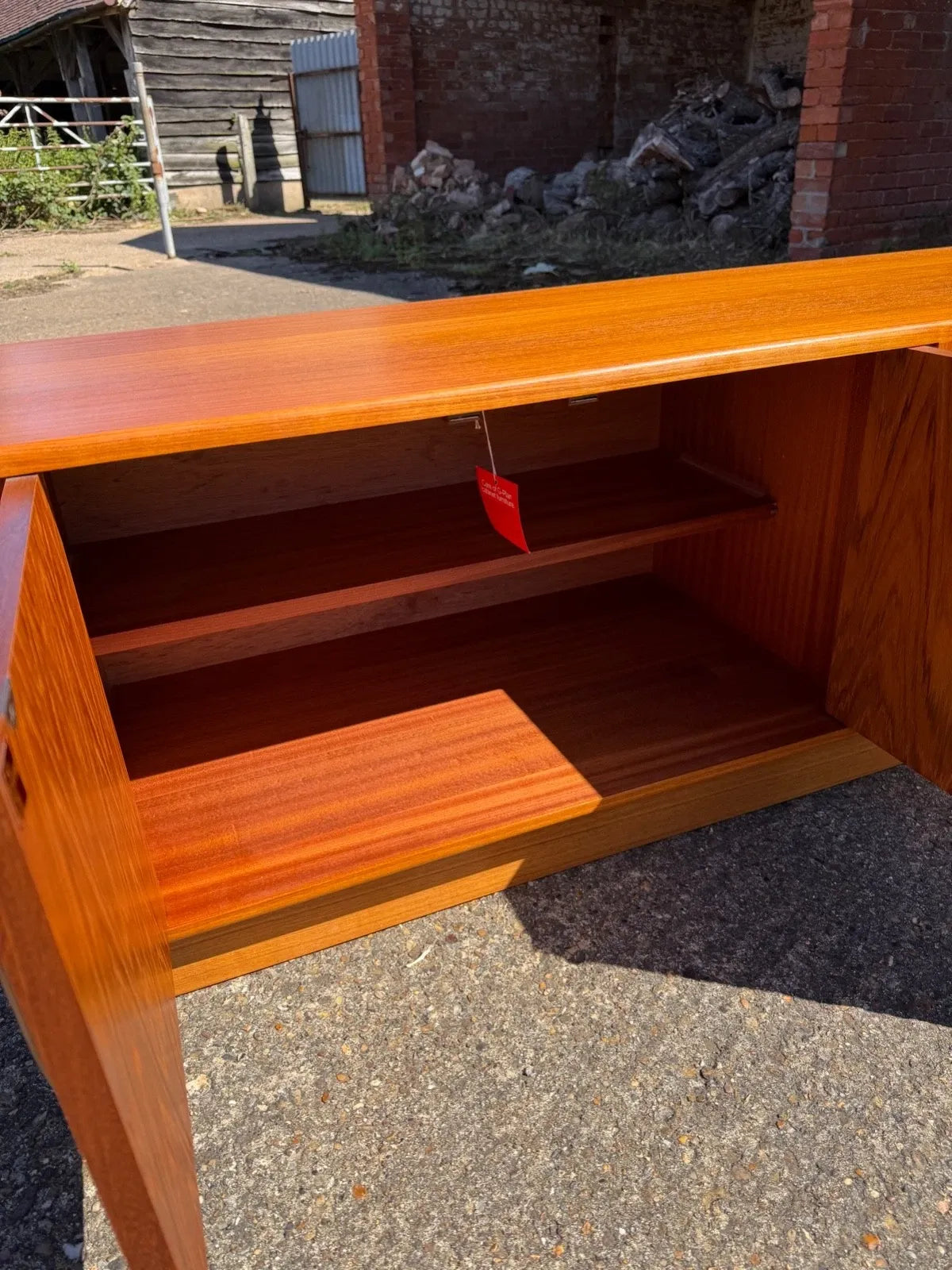 Vintage Mid Century Teak Low Sideboard TV Media Stand G Plan Fresco 1960's/70's