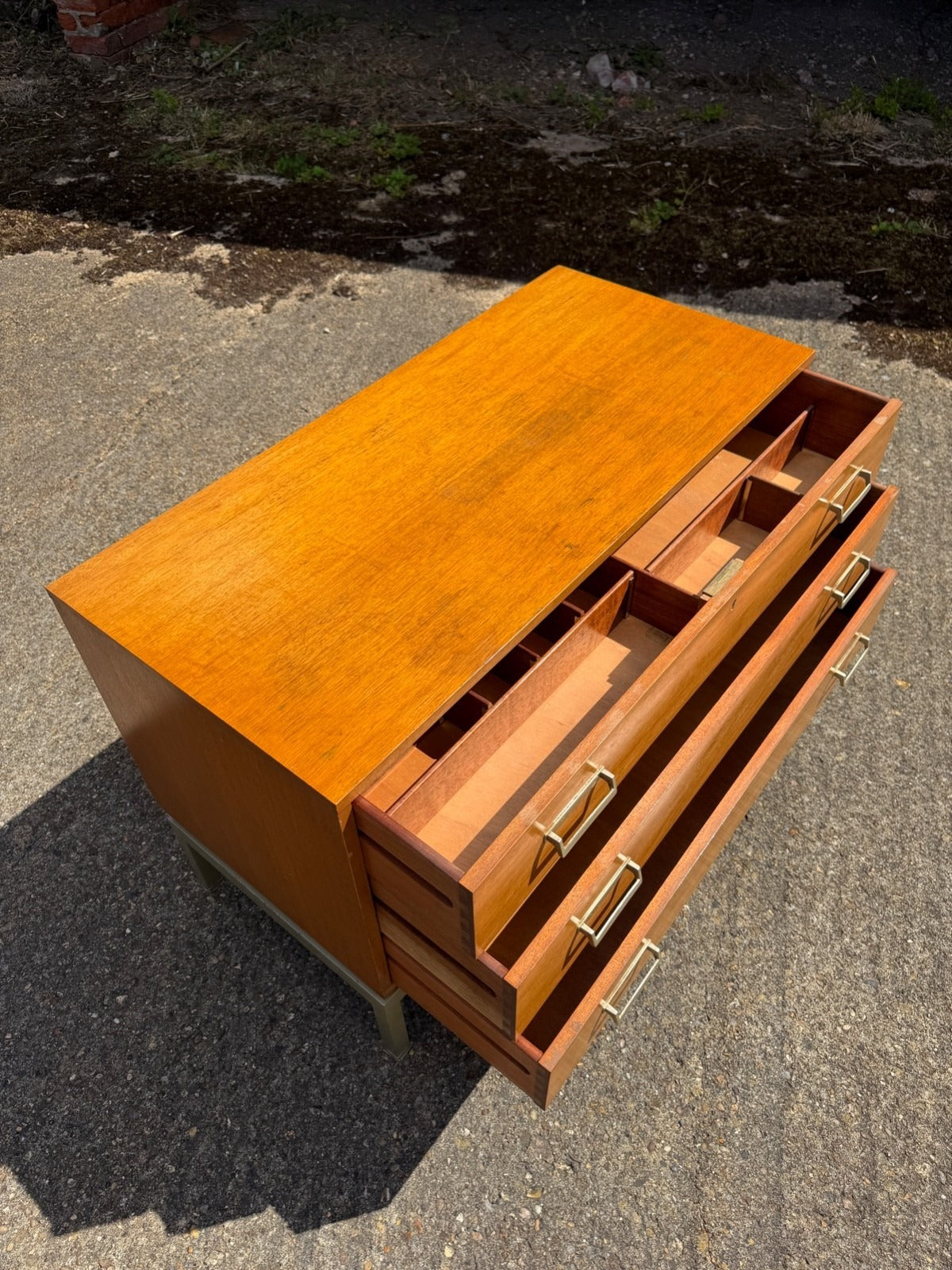 Vintage G Plan Limba E Gomme Mid Century Retro Teak MCM Chest of Drawers