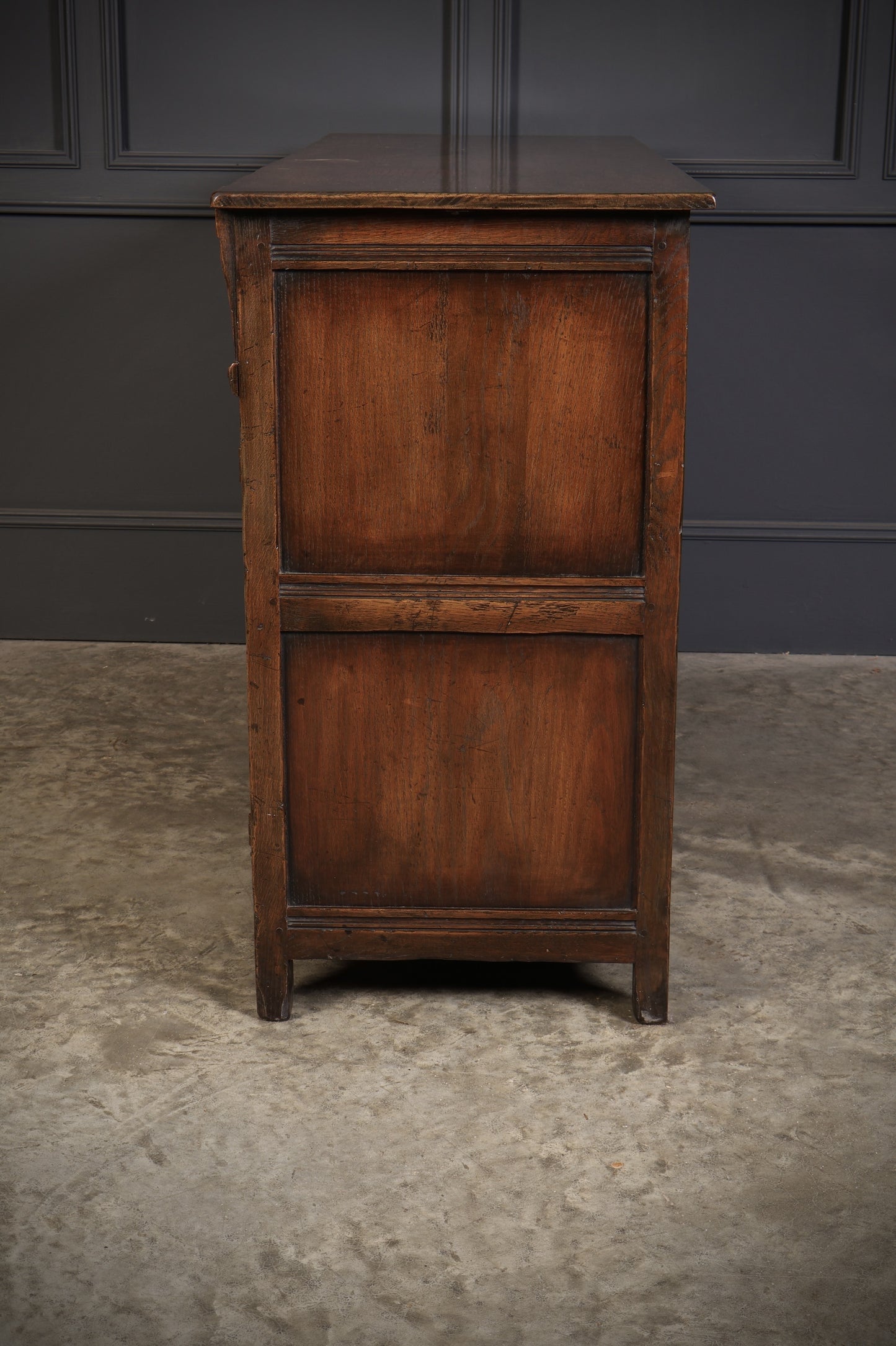 Vintage Carved Oak Sideboard, 1920s