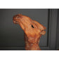 Vintage Leather Camel Ornament