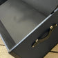 Handmade Leather Blue Ottoman Vintage Storage Chests, Custom Made Furniture