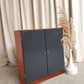 Vintage Late Mid Century Danish At / Bo Reolen Bookcase Cabinet Scandi Retro R713