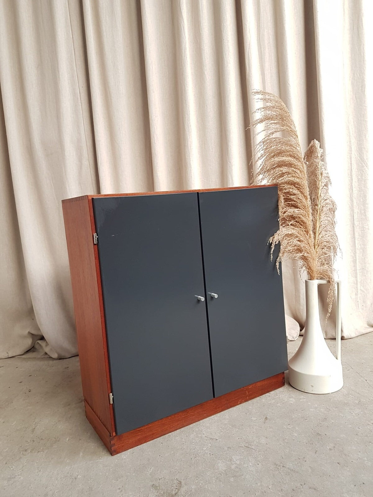 Vintage Late Mid Century Danish At / Bo Reolen Bookcase Cabinet Scandi Retro R713