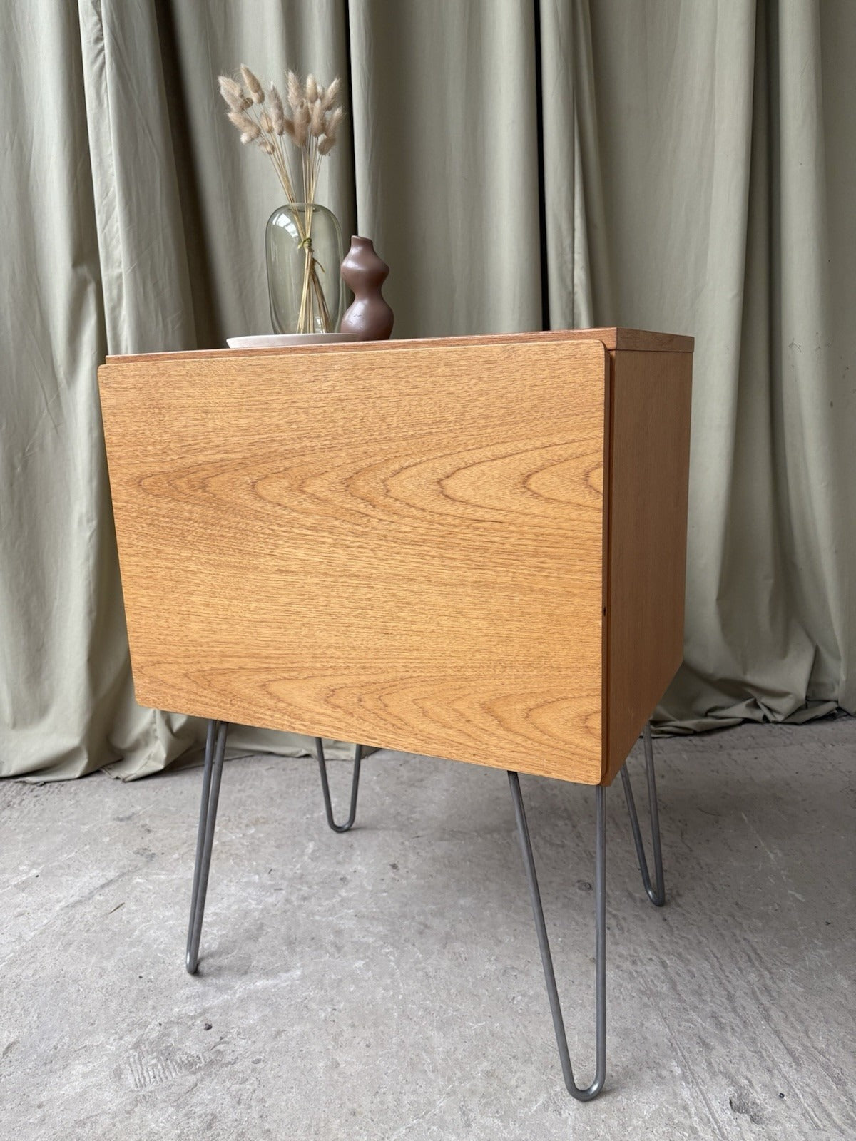 Vintage Mid Century Small Media Cabinet Scandi Danish Retro R1133