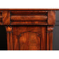 Flame Mahogany Vintage Pedestal Sideboard