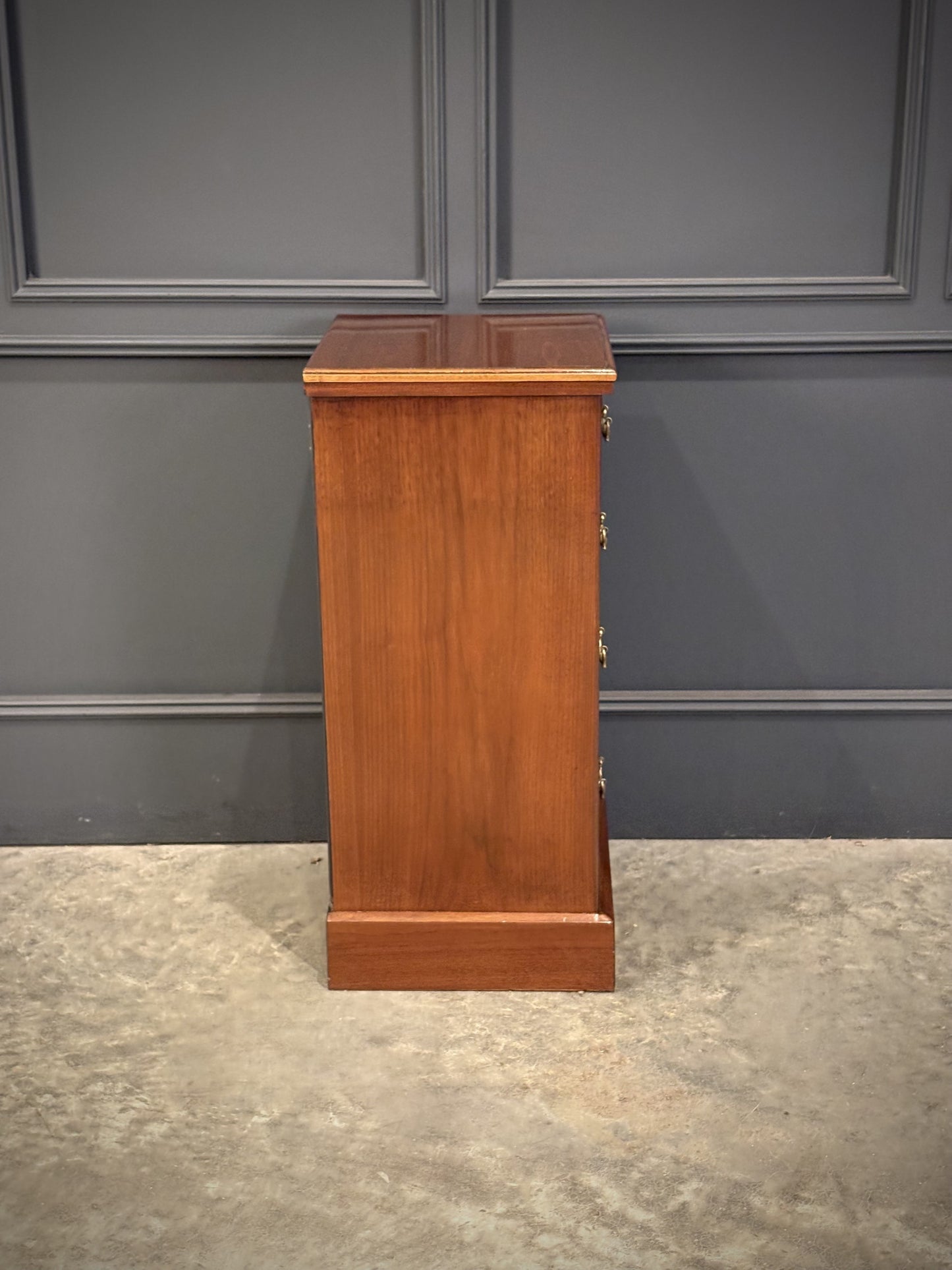 Pair Of Victorian Vintage Walnut Bedside Chests