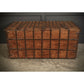 Large Iron Bound Indian Hardwood Trunk