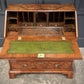 Queen Anne Art Deco Figured Walnut Writing Bureau