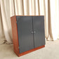 Vintage Late Mid Century Danish At / Bo Reolen Bookcase Cabinet Scandi Retro R713