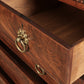 Antique Flame Mahogany Scottish Chest of Drawers