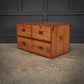 Camphor Wood Campaign Vintage Chest Coffee Table