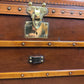 Vintage XL French Steamer Storage Trunk