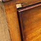 Georgian Flame Mahogany Linen Press Cabinet