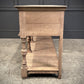 Vintage Bleached Carved Oak Potboard Dresser Sideboard