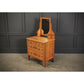 Satin Birch Stencilled Vintage Dressing Chest