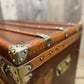Vintage XL French Steamer Storage Trunk