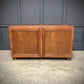 Rare Teak Military Campaign Side Cabinet