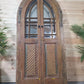 Gothic Antique Rustic Indian Arched Window Shutter Home Garden Mirror