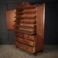 Late Regency Mahogany Linen Press